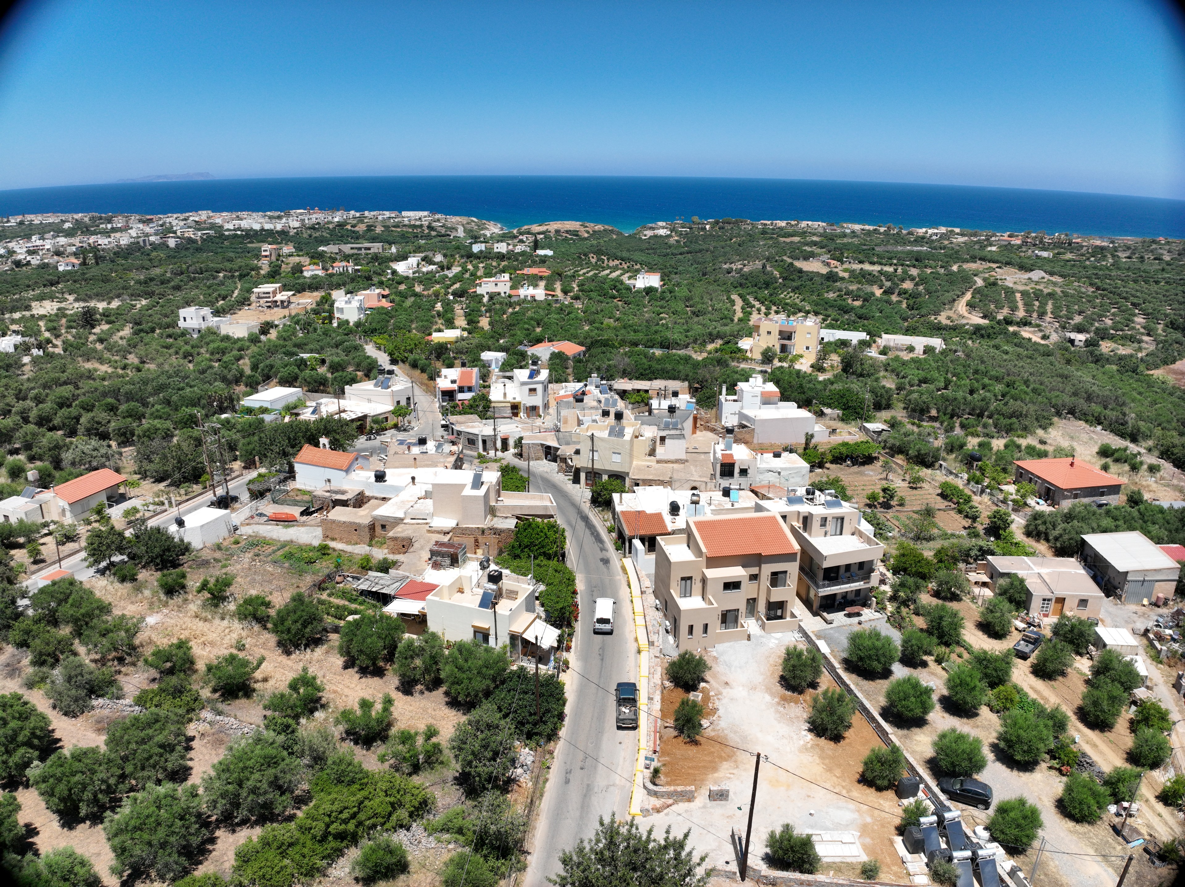 Epano Sisi — aerial drone view