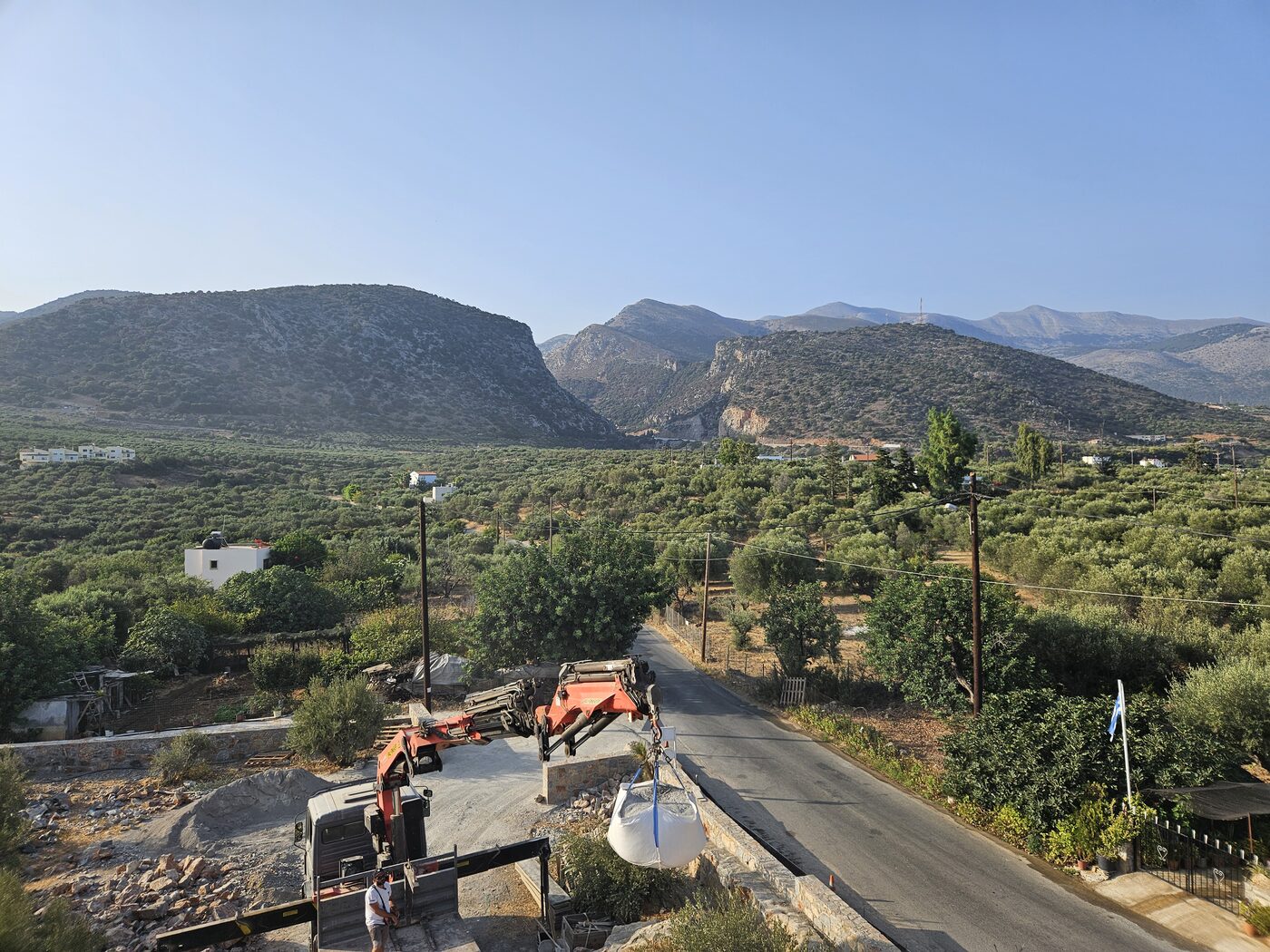 Sisi village aerial view