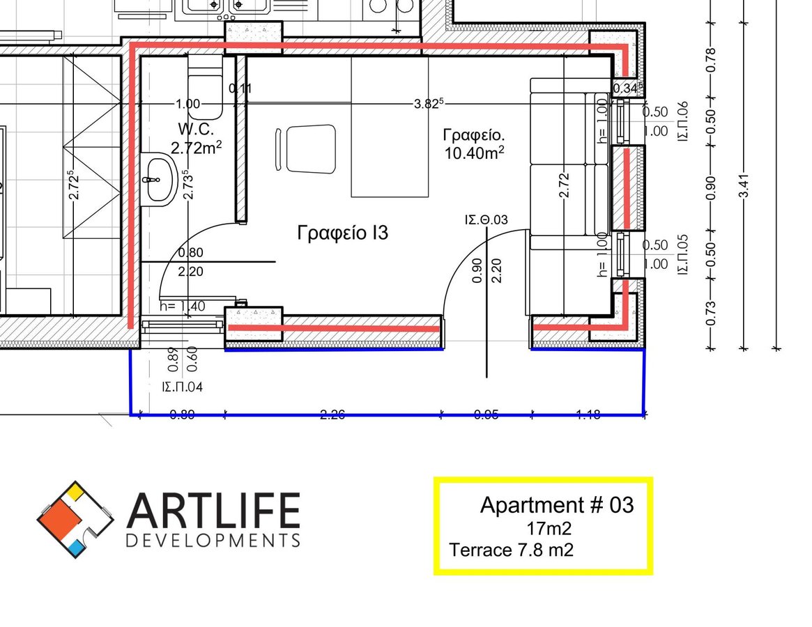 Apartment #03 floor plan