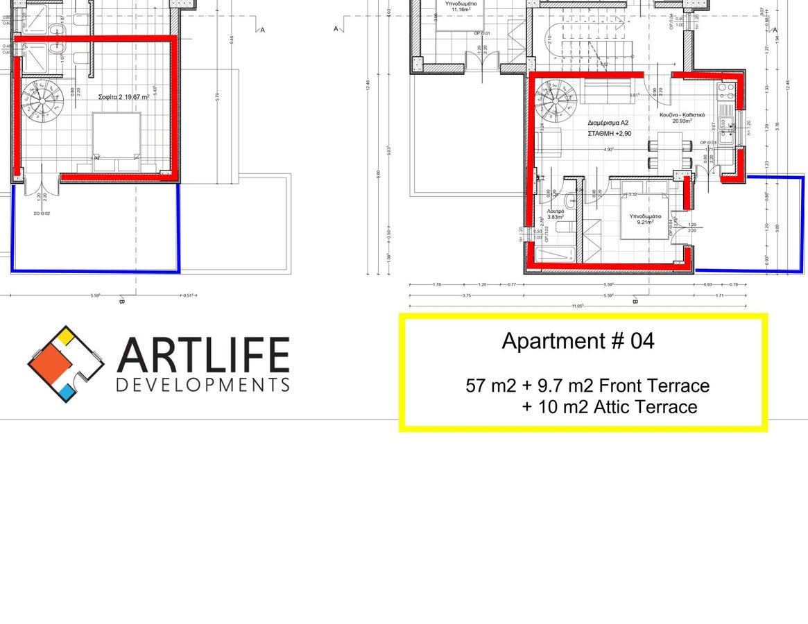 Apartment #04 floor plan