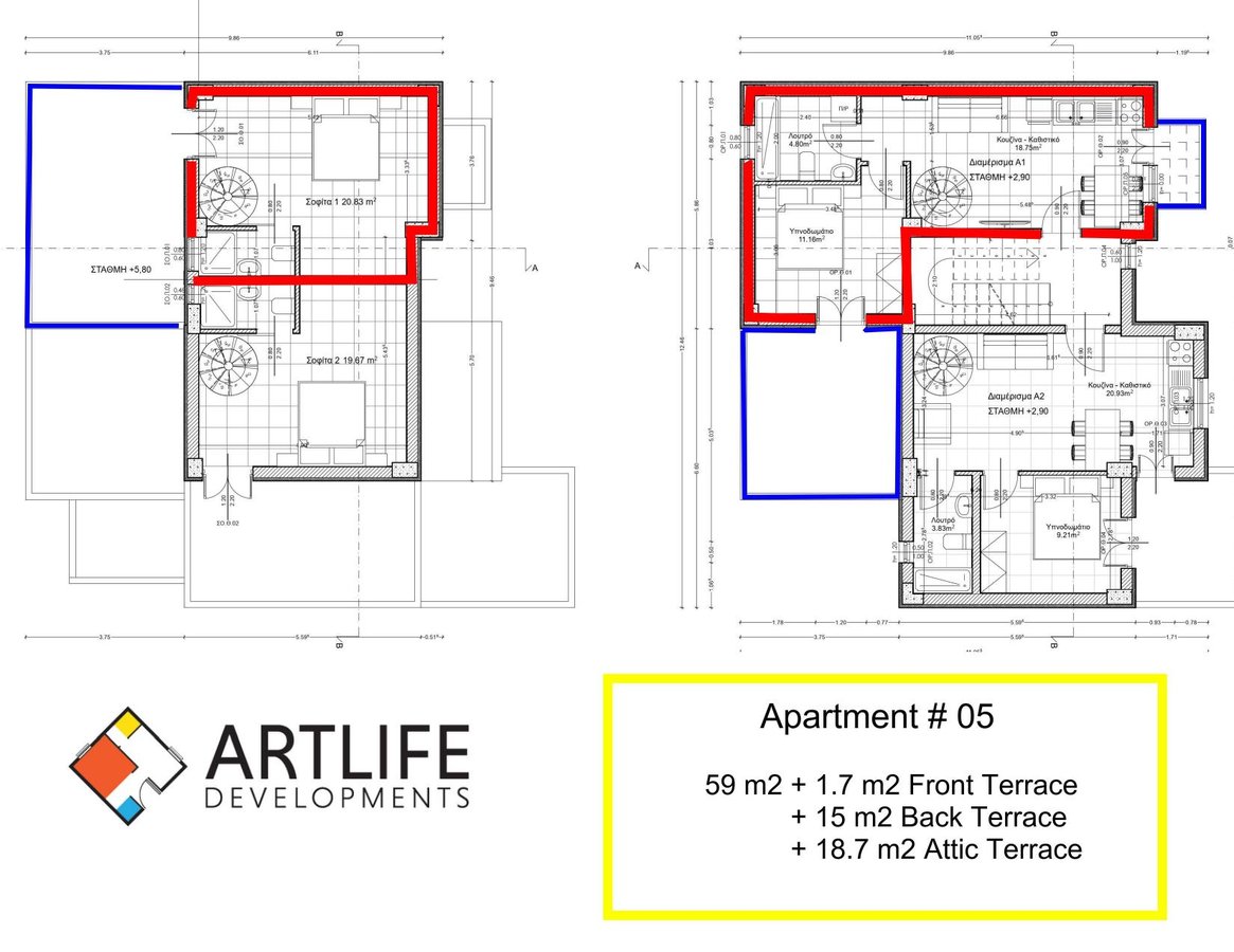 Apartment #05 floor plan