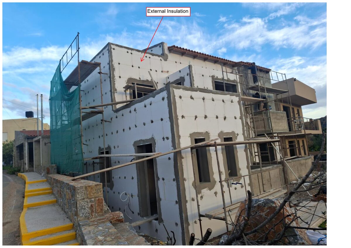 External insulation construction